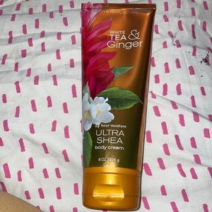 Bath and body work white tea & ginger ultra Shea body cream